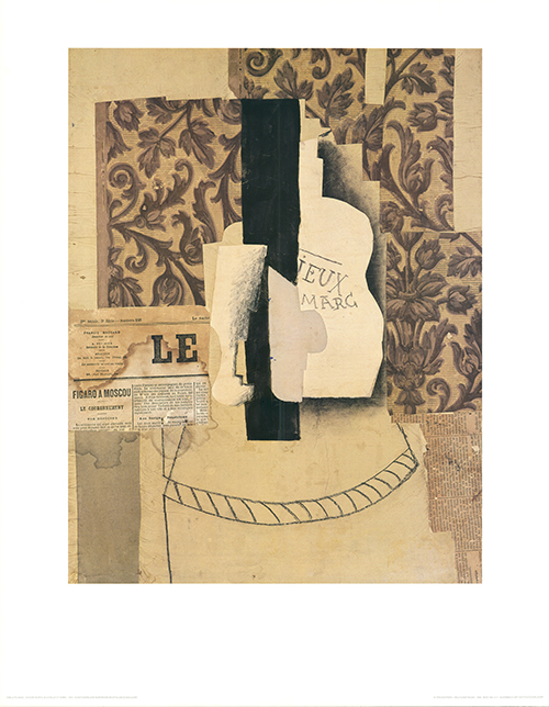 Nature Morte Bouteille et Verre
